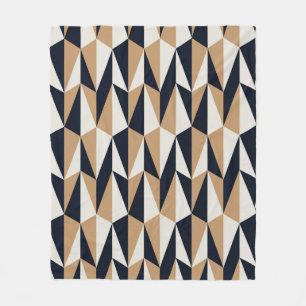 seamless retro pattern fleece blanket