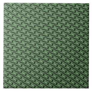 Seamless Sage Pattern Ceramic Tile