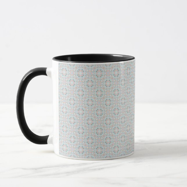 Seamless Seashells Pattern  Mug (Left)