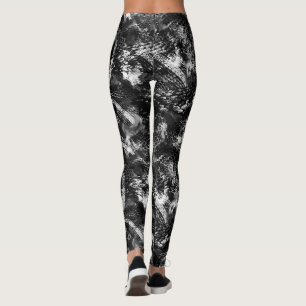 Seamless snake reptile lizard python skin leather leggings