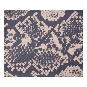 Seamless Snakeskin Patternsnake, seamless, skin, p Duvet Cover