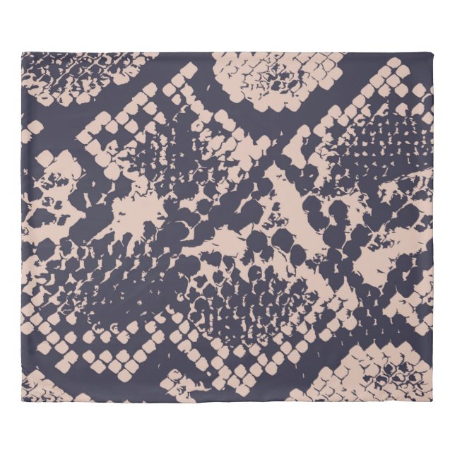 Seamless Snakeskin Patternsnake, seamless, skin, p Duvet Cover (Front)