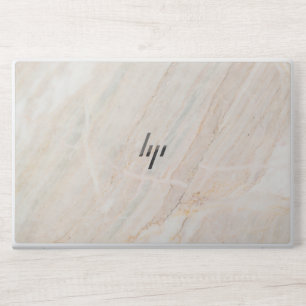 seamless soft beige marble HP EliteBook 850  Laptop Skin