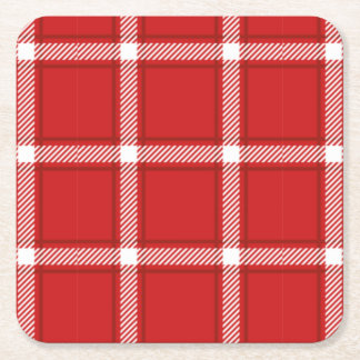 Seamless square abstract pattern design square paper coaster