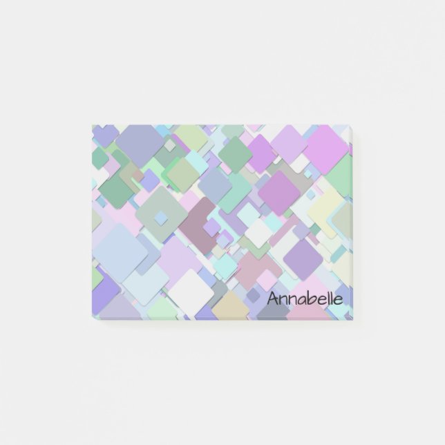 Seamless Squares with Architectural Design Post-it Notes (Front)