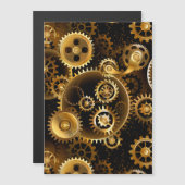 Seamless Steampunk Brass Gears (Front/Back)