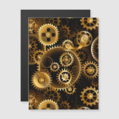 Seamless Steampunk Brass Gears (Front/Back)