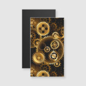 Seamless Steampunk Brass Gears (Front/Back)