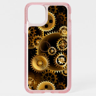 Seamless Steampunk Brass Gears Speck iPhone 11 Pro Max Case