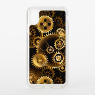 Seamless Steampunk Brass Gears Speck iPhone XS Max Case