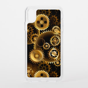 Seamless Steampunk Brass Gears Speck iPhone XS Max Case