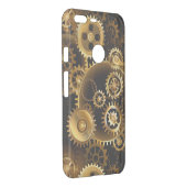 Seamless Steampunk Brass Gears Uncommon Google Pixel XL Case (Back/Right)