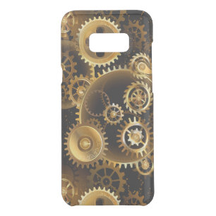 Seamless Steampunk Brass Gears Uncommon Samsung Galaxy S8+ Case