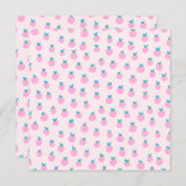 Seamless Strawberry Pattern – Pastel Pink Cute (Front/Back)