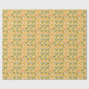 Seamless Sushi Pattern – Cute Japanese Food Wrapping Paper