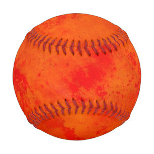 Seamless Texture Background Abstract Orange And Baseball