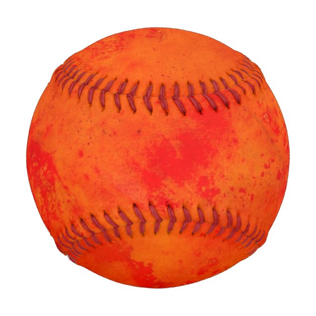 Seamless Texture Background Abstract Orange And Baseball (Front)