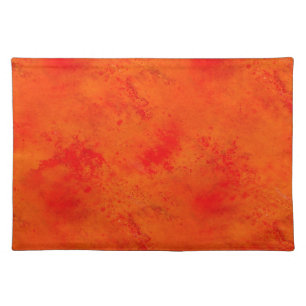 Seamless Texture Background Abstract Orange And Cloth Placemat