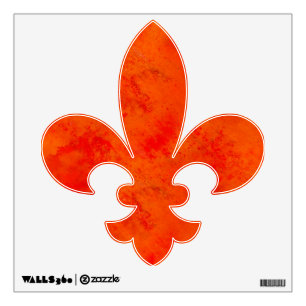 Seamless Texture Background Abstract Orange And Wall Sticker