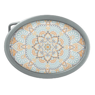 Seamless tile pattern: decorative, versatile desig belt buckle