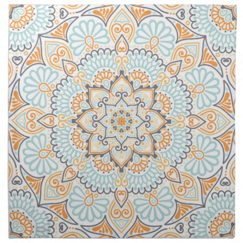 Seamless tile pattern decorative versatile desig cloth napkin