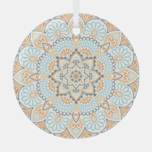 Seamless tile pattern: decorative, versatile desig glass ornament
