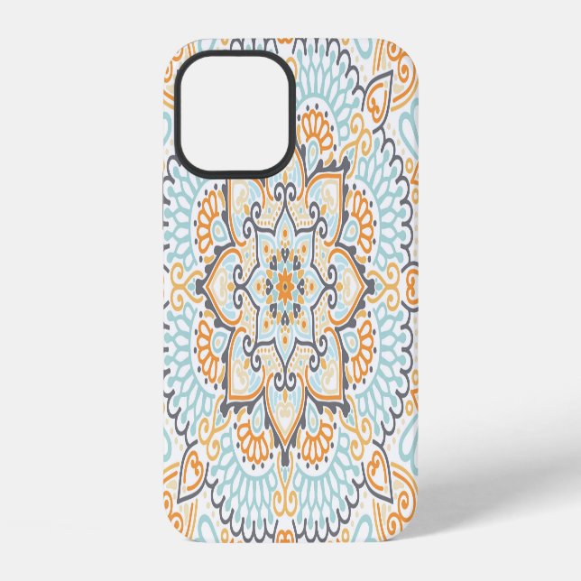 Seamless tile pattern: decorative, versatile desig iphone case (Back)