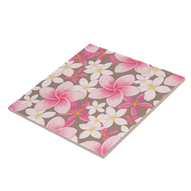 Seamless tile - tropical print (Side)