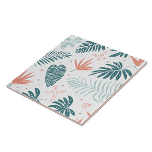 Seamless tile - tropical print