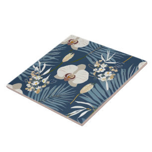 Seamless tile - tropical print