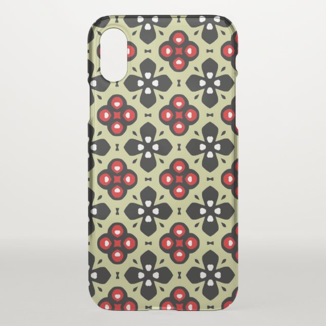Seamless Tileable Pattern Design Uncommon iPhone Case (Back)