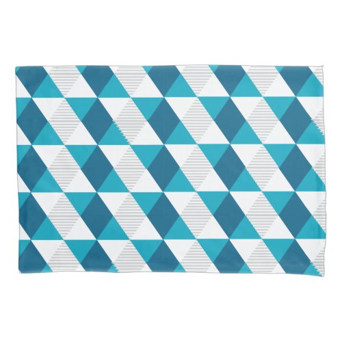 Seamless Triangle Simple Geometric Shape Pillow Case