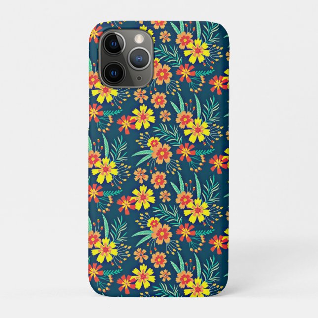 Seamless Tropical Floral Pattern-46566 Case-Mate iPhone Case (Back)