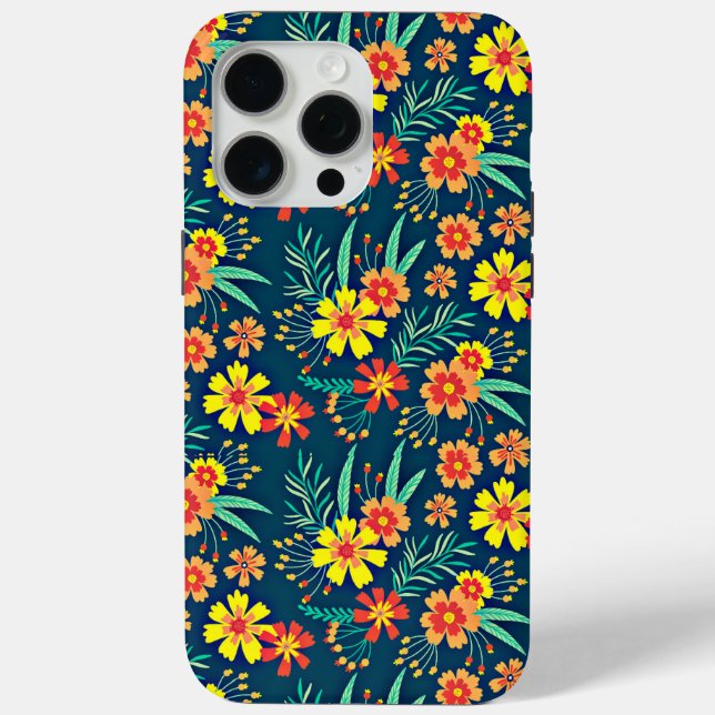 Seamless Tropical Floral Pattern-46566 Case-Mate iPhone Case (Back)
