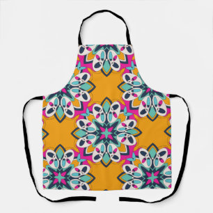 Seamless Turkish Colorful Cute Apron
