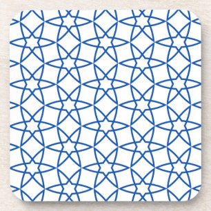 Seamless Turkish Colorful Design Arabic Cute Beverage Coaster