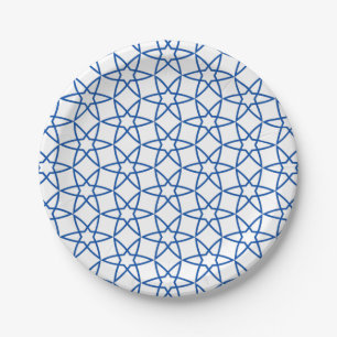 Seamless Turkish Colorful Design Arabic Cute Paper Plates