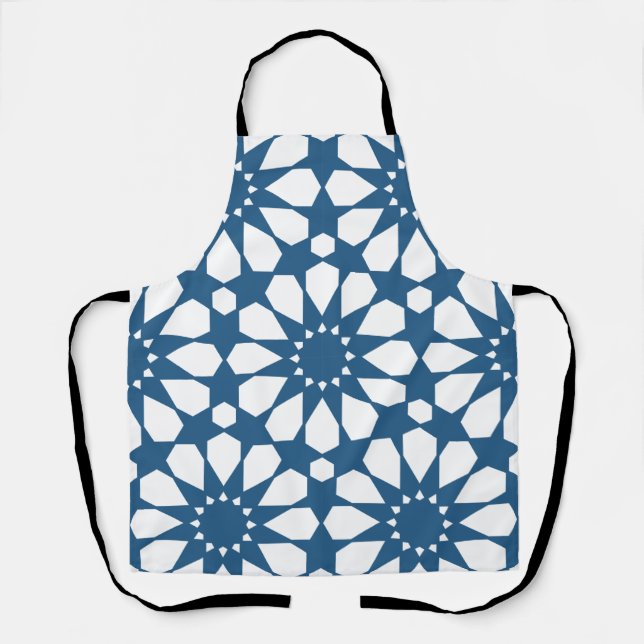 Seamless Turkish Colorful Design Cute     Apron (Front)