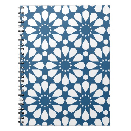 Seamless Turkish Colorful Design Cute  Notebook