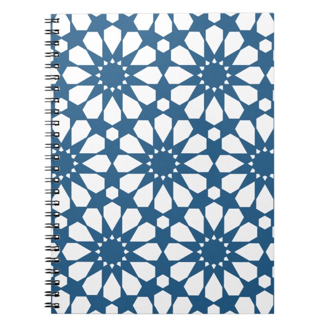 Seamless Turkish Colorful Design Cute  Notebook (Front)