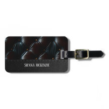 Seamless Vintage Embossed luggage tag