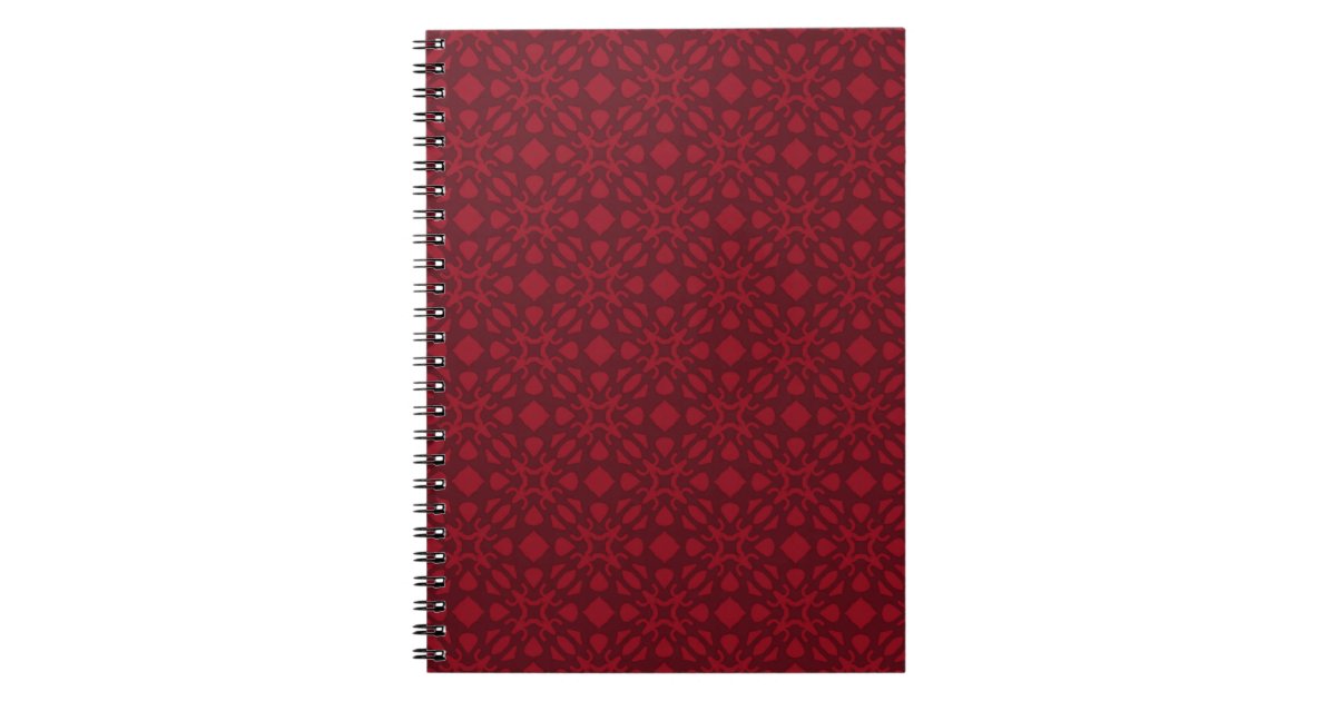 Seamless vintage pattern. Background with beautifu Notebook Zazzle