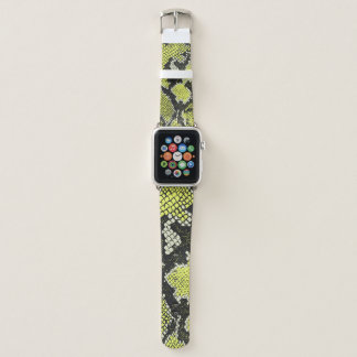 Seamless vintage snake animal skin pattern. Snakes Apple Watch Band