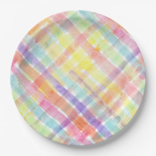 Seamless Watercolor Pattern by storeman Paper Plates