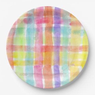 Seamless Watercolor Pattern by storeman Paper Plates