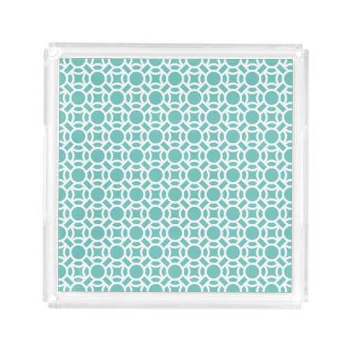 Seamless White Pattern DIY Background Color Acrylic Tray