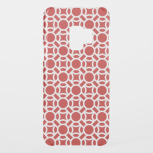 Seamless White Pattern DIY Background Color Uncommon Samsung Galaxy S9 Case