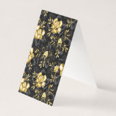 Seamless with jewelry orchids (Back)