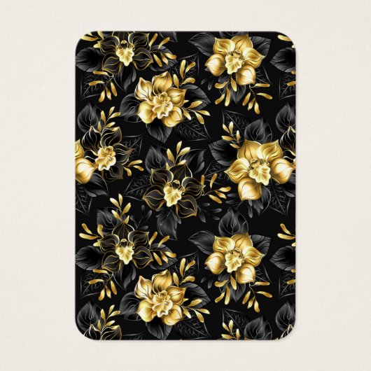 Seamless with jewelry orchids (Front)