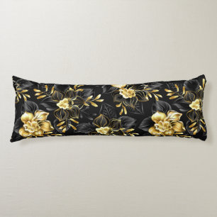 Seamless with jewelry orchids body pillow
